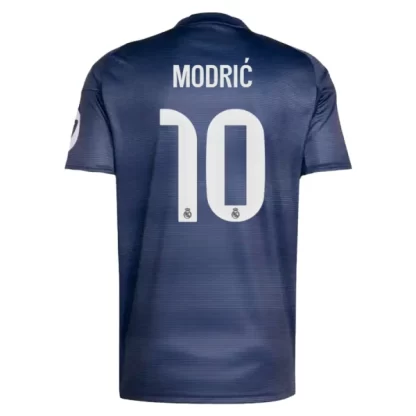 Otroški Nogometni dresi kompleti Real Madrid Gostujoči 2025-26 Luka Modric 10-1