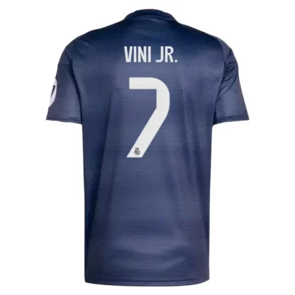 Otroški Nogometni dresi kompleti Real Madrid Gostujoči 2025-26 Vinicius Junior 7-1