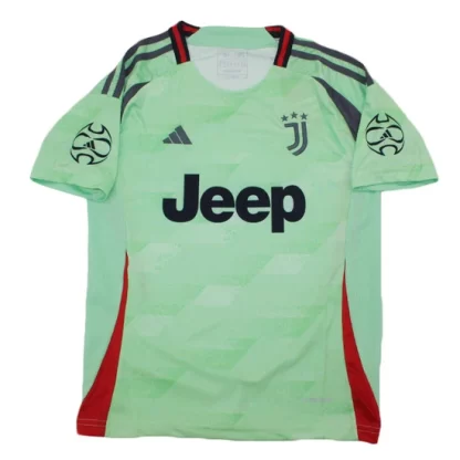 Poceni Moški Nogometni Dresi Juventus 2025-2026 zelena koncept