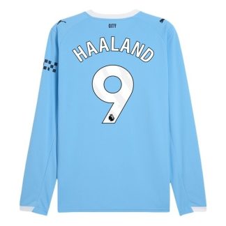 Poceni Moški Nogometni dresi Manchester City Domači 2025-26 Erling Haaland 9