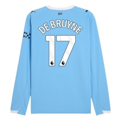 Poceni Moški Nogometni dresi Manchester City Domači 2025-26 Kevin de Bruyne 17