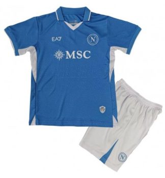 Poceni Otroški Nogometna dres kompleti SSC Napoli Domači 2024-25