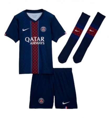 Poceni Otroški Nogometni dresi PSG Domači 2025-26