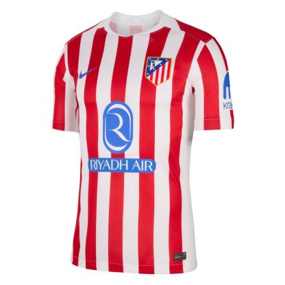 Ženski Nogometni Dresi Atletico Madrid Domači 2025-26 Kratek Rokav