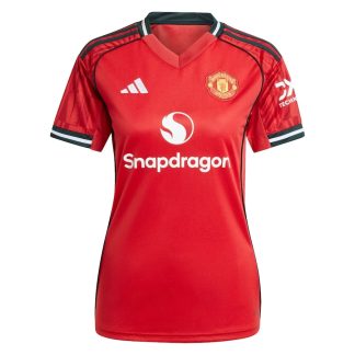Ženski Nogometni Dresi Manchester United Domači 2025-26 rdeča