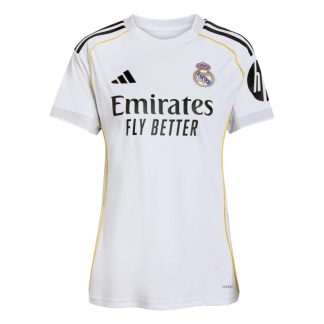 Ženski Nogometni dresi Real Madrid Domači 2025-26 Kratek Rokav