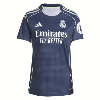 Ženski Nogometni dresi Real Madrid Gostujoči 2025-26 Kratek Rokav
