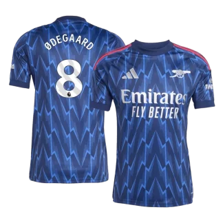 Moški Nogometni dresi Arsenal Gostujoči 2025-26 Martin Ødegaard 8