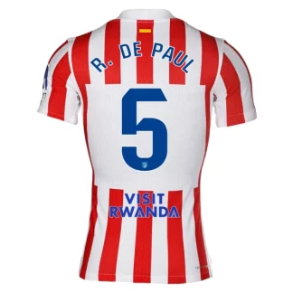 Moški Nogometni Dresi Atletico Madrid Domači 2025-26 Rodrigo De Paul 5