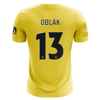 Moški Nogometni Dresi Atletico Madrid Vratar 2025-26 Jan Oblak 13