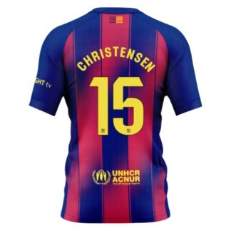 Moški Nogometni dresi FC Barcelona Domači 2025-26 Andreas Christensen 15