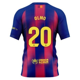 Moški Nogometni dresi FC Barcelona Domači 2025-26 Dani Olmo 20