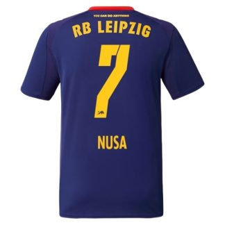 Moški Nogometni dresi RB Leipzig Gostujoči 2025-2026 Antonio Nusa 7