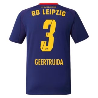 Moški Nogometni dresi RB Leipzig Gostujoči 2025-2026 Lutsharel Geertruida 3