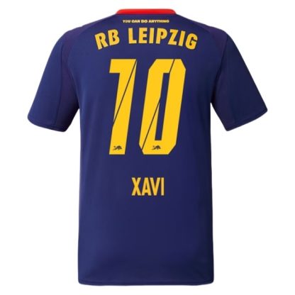 Moški Nogometni dresi RB Leipzig Gostujoči 2025-2026 Xavi Simons 10