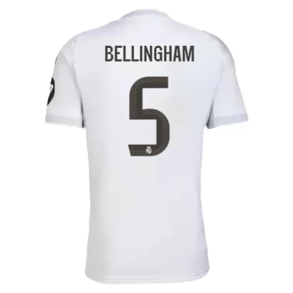 Moški Nogometni dresi Real Madrid Domači 2025-26 Jude Bellingham 5