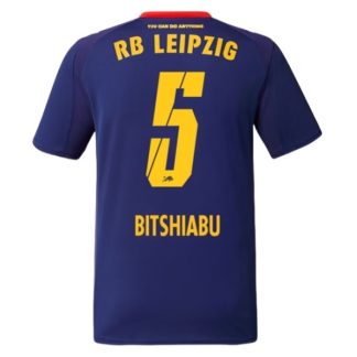 Moški Nogometni dresi za nogomet RB Leipzig Gostujoči 2025-2026 Bitshiabu 5
