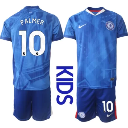 Otroške Nogometnih dresov kompleti Chelsea Domači 2025-26 tisk PALMER 10