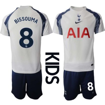 Otroški dresi nogomet Tottenham Hotspur Domači 2025-26 Yves Bissouma 8