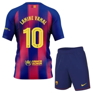 Otroški Nogometni Dres komplet FC Barcelona Domači 2025-26 Lamine Yamal 10