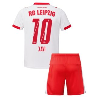 Otroški Nogometni dresi kompleti RB Leipzig Domači 2025-26 Xavi Simons 10