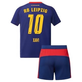 Otroški Nogometni dresi RB Leipzig Gostujoči 2025-2026 Xavi Simons 10
