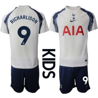 Otroški Nogometni dresi Tottenham Hotspur Domači 2025-26 tisk Richarlison 9