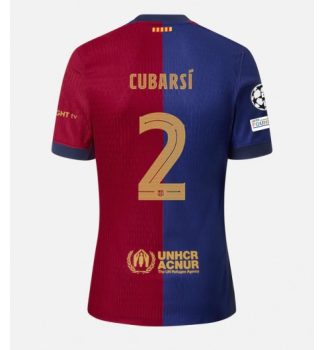 Poceni Moški Nogometni dresi FC Barcelona Domači 2024-25 Pau Cubarsi 2
