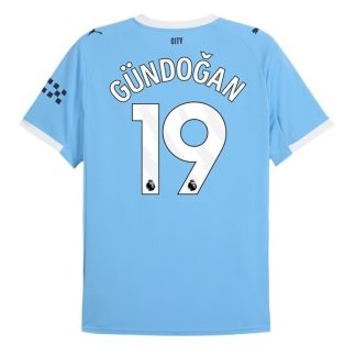 Poceni Nogometni dresi Manchester City Domači 2025-26 Ilkay Gundogan 19