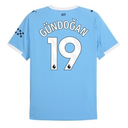 Poceni Nogometni dresi Manchester City Domači 2025-26 Ilkay Gundogan 19