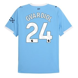 Poceni Nogometni dresi Manchester City Domači 2025-26 Josko Gvardiol 24