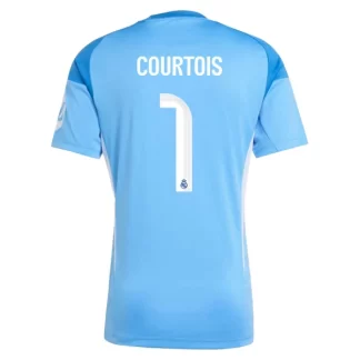 Poceni Nogometni dresi Real Madrid Vratar 2025-26 Thibaut Courtois 1