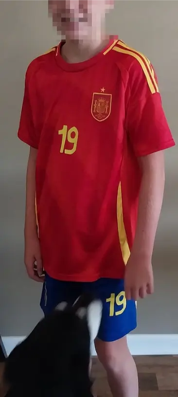 Španija Lamine Yamal dresi