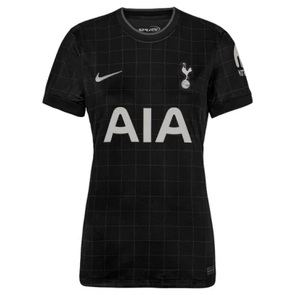 Ženski Nogometna dresi Tottenham Hotspur Gostujoči 2025-26 črna z lastnim imenom