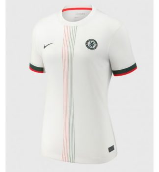 Ženski Nogometni dresi Chelsea Gostujoči 2025-26 z lastnim imenom online