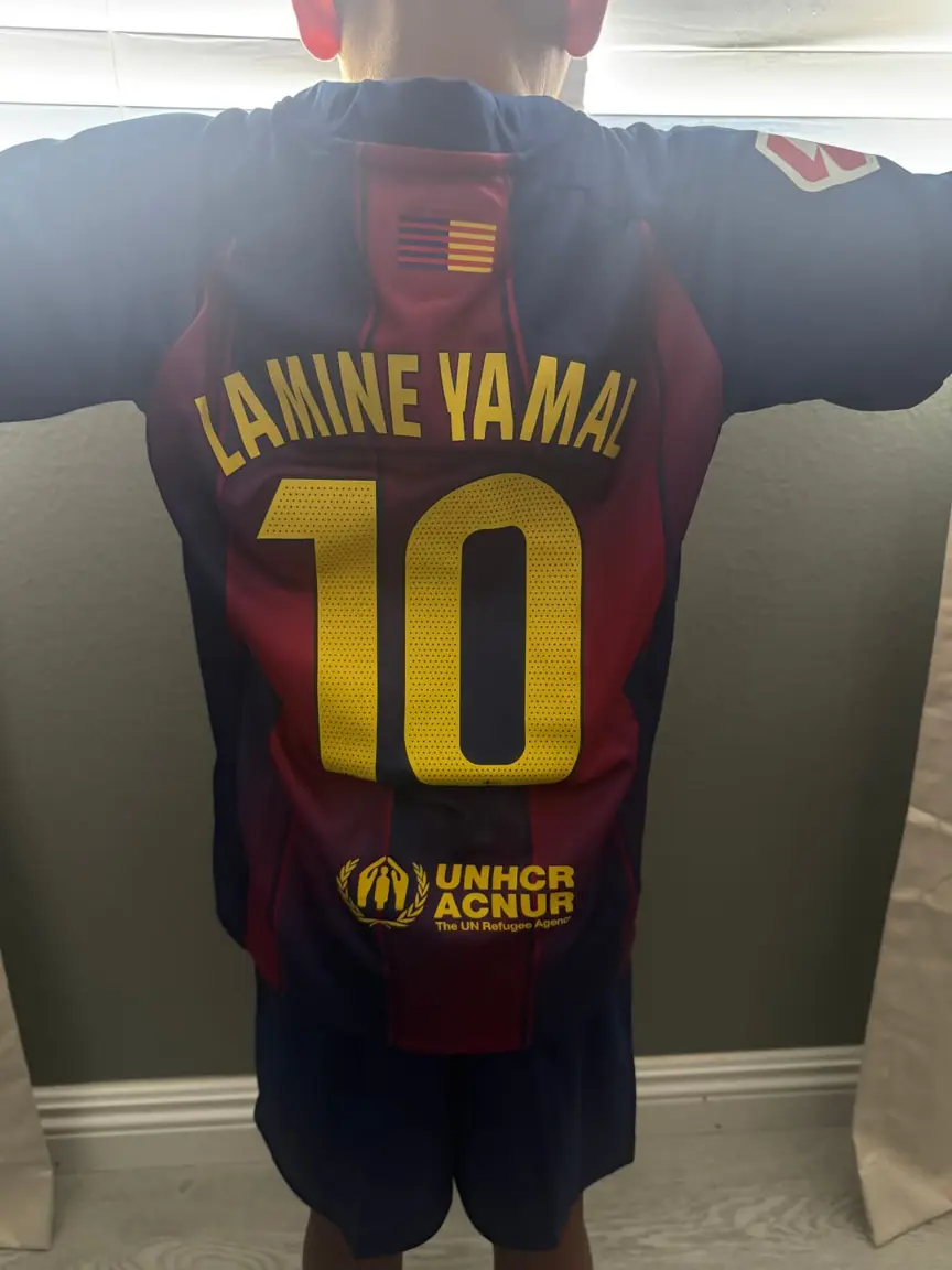 Lamine Yamal dres Otroški