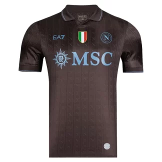 Kupite Moški Nogometni dresi SSC Napoli Tretji 2025-26 črna