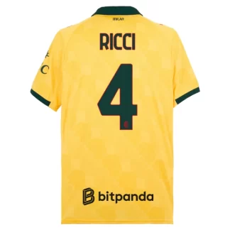 Kupite Nogometni dres AC Milan Ricci 4 Tretji 2025-26