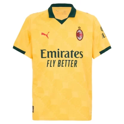 Kupite Nogometni dres AC Milan Tretji 2025-26 rumena in črna