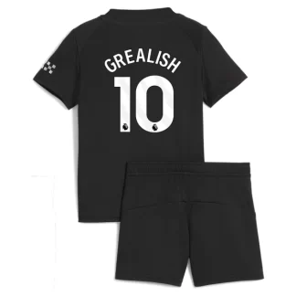 Kupite Otroški dresi Kompleti Manchester City Gostujoči 2025-26 Jack Grealish 10