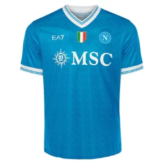 Moški Nogometna dres SSC Napoli Domači 2025-26 Kratek Rokav