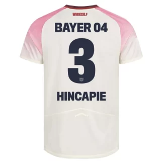 Moški Nogometni dresi Bayer 04 Leverkusen Piero Hincapie #3 Gostujoči 2025-26