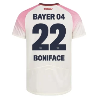Moški Nogometni dresi Bayer 04 Leverkusen Victor Boniface #22 Gostujoči 2025-26