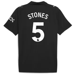 Moški Nogometni dresi Manchester City Gostujoči 2025-26 John Stones 5