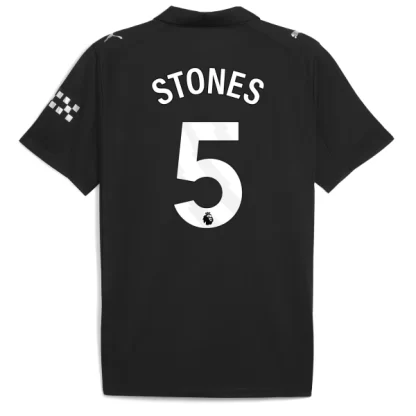 Moški Nogometni dresi Manchester City Gostujoči 2025-26 John Stones 5
