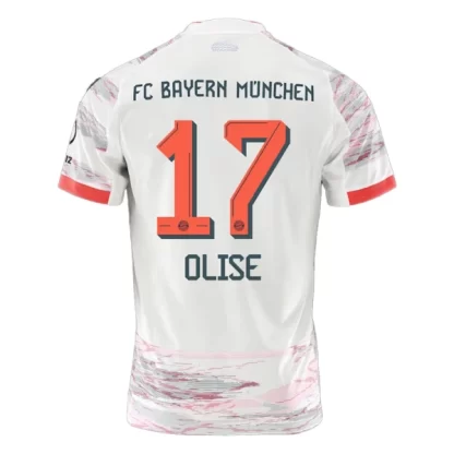 Moški Nogometni dresi Michael Olise 17 FC Bayern Munich Gostujoči 2025-26