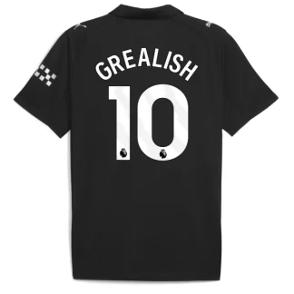 Na voljo Moški dresi Manchester City Gostujoči 2025-26 Jack Grealish 10