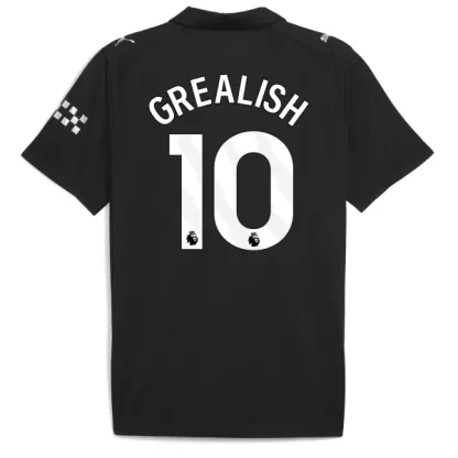 Na voljo Moški dresi Manchester City Gostujoči 2025-26 Jack Grealish 10
