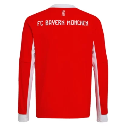 Najcenejši Nogometni dresi FC Bayern Munich Domači 2025-26 rdeča Dolgi Rokav-1