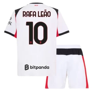 Nakup Otroški Nogometni Dresi AC Milan Rafael Leao #10 Gostujoči 2025-26